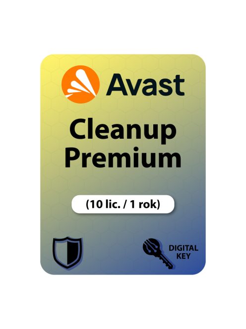 Avast Cleanup Premium (10 lic. / 1 rok)
