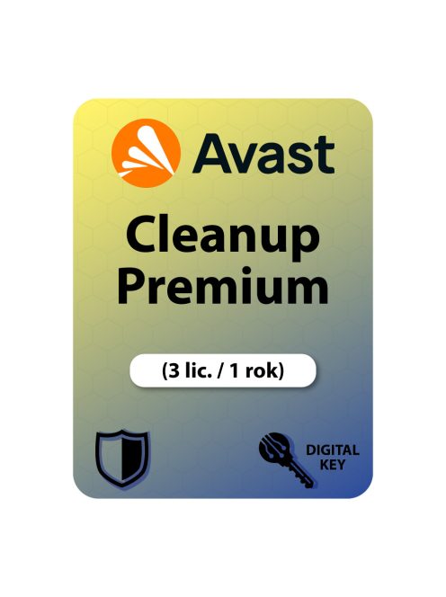 Avast Cleanup Premium (3 lic. / 1 rok)