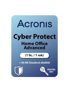   Acronis Cyber Protect Home Office Advanced (1 lic. / 1 rok) + 50 GB Cloudové úložiště