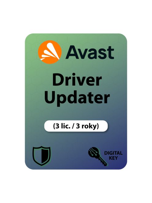 Avast Driver Updater (3 lic. / 3 roky)