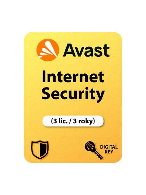 Avast Internet Security (EU) (3 lic. / 3 roky)