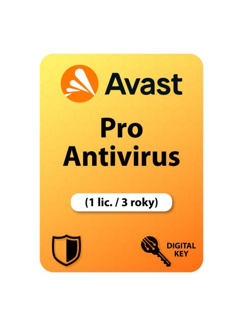 Avast Pro Antivirus (1 lic. / 3 roky)