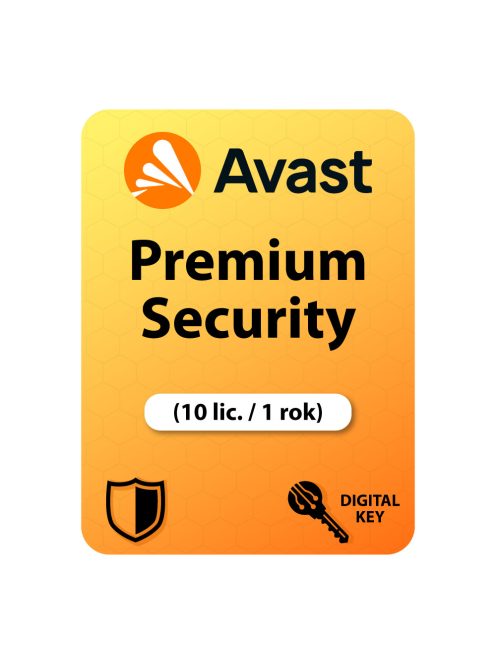 Avast Premium Security (10 lic. / 1 rok)