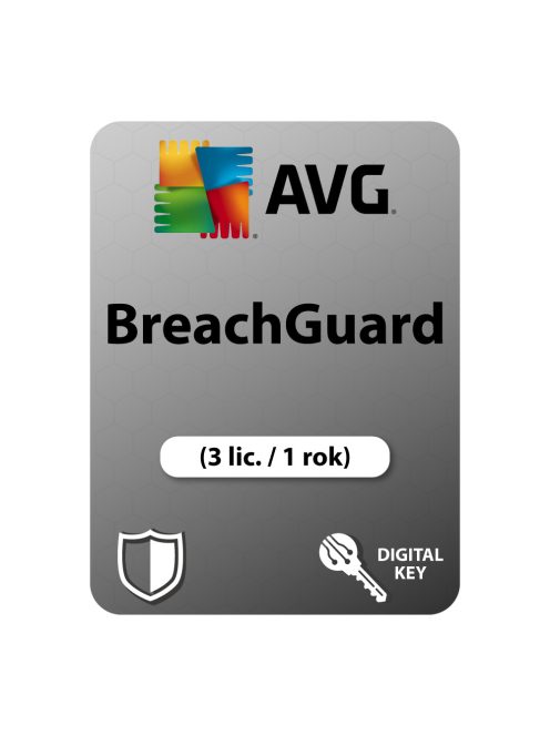 AVG BreachGuard (3 lic. / 1 rok)