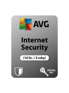 AVG Internet Security (10 lic. / 3 roky)