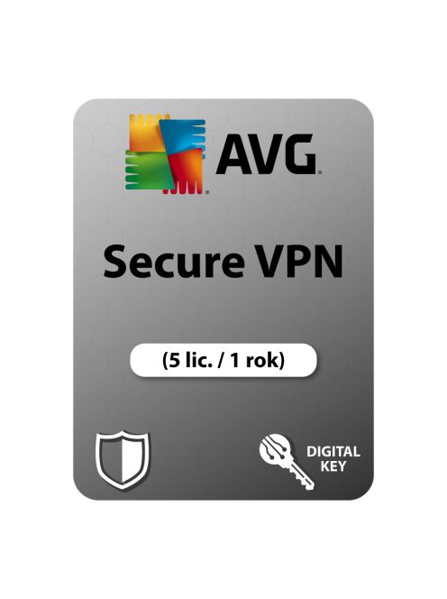 AVG Secure VPN (5 lic. / 1 rok)