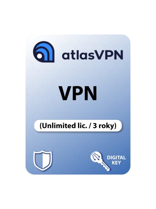 Atlas VPN (Unlimited lic. / 3 roky)