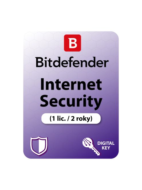 Bitdefender Internet Security (1 lic. / 2 roky)