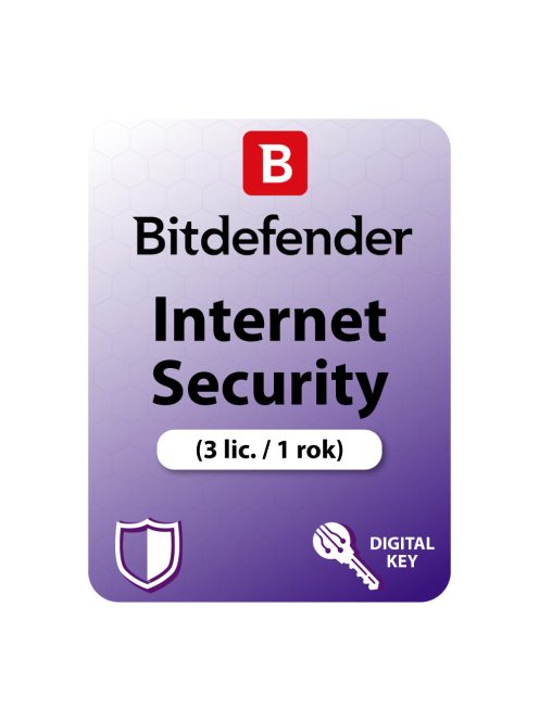 Bitdefender Internet Security (EU) (3 lic. / 1 rok)