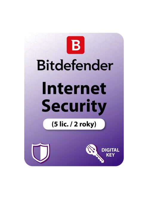 Bitdefender Internet Security (5 lic. / 2 roky)