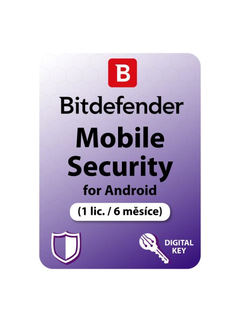 Bitdefender Mobile Security for Android (1 lic. / 6 měsíc)