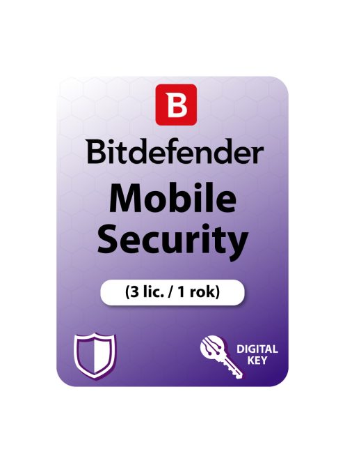Bitdefender Mobile Security (EU) (3 lic. / 1 rok)