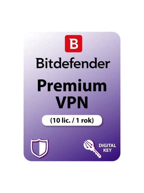 Bitdefender Premium VPN (10 lic.  / 1 rok)