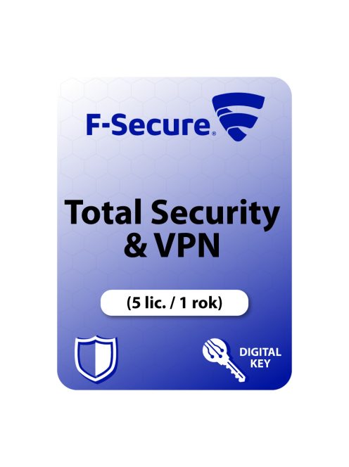 F-Secure Total Security & VPN (5 lic. / 1 rok)