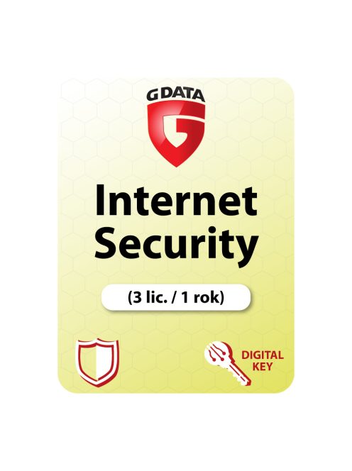 G Data Internet Security (3 lic. / 1 rok)