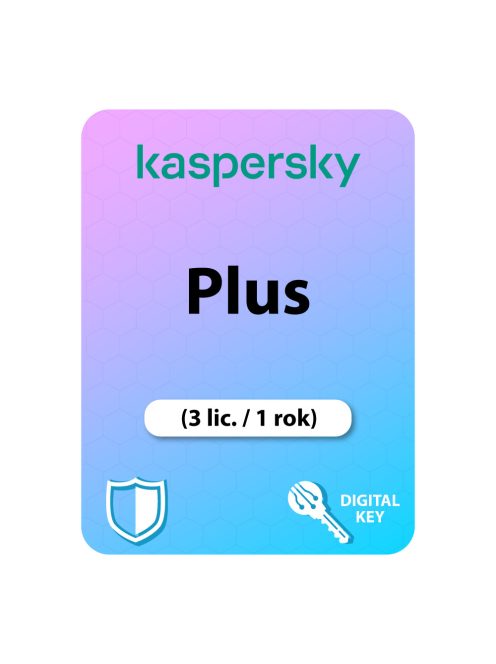 Kaspersky Plus (3 lic./ 1 rok)
