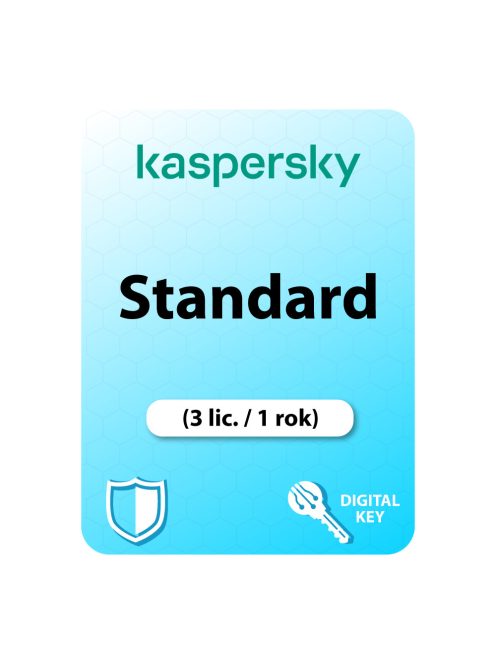 Kaspersky Standard (3 lic. / 1 rok)