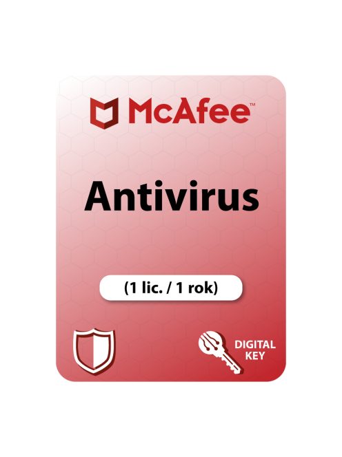 McAfee Antivirus (1 lic. / 1 rok)