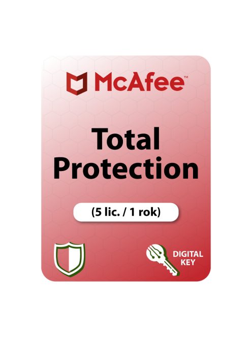 McAfee Total Protection (5 lic. / 1rok)