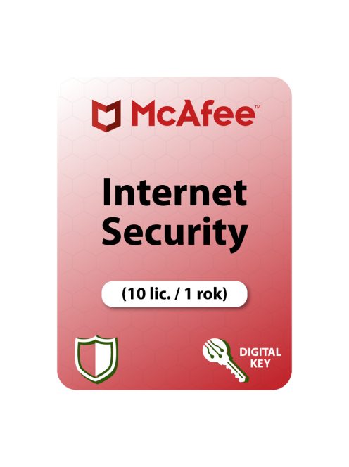 McAfee Internet Security (10 lic. / 1 rok)