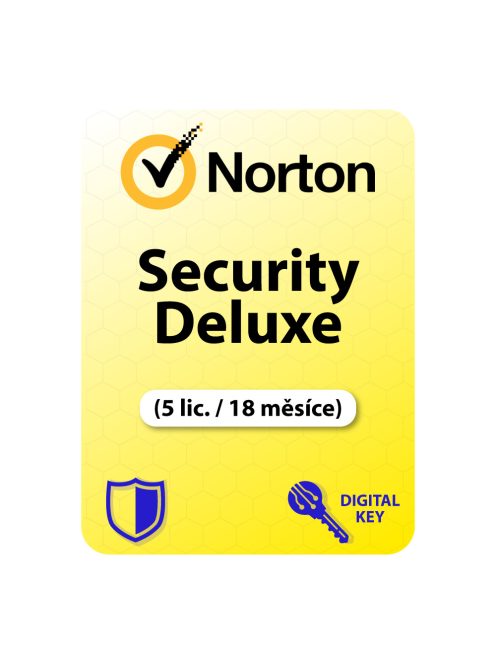 Norton Security Deluxe (EU) (5 lic. / 18 měsíc)