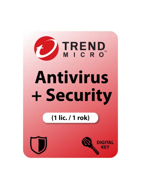 Trend Micro Antivirus + Security (1 lic. / 1 rok)
