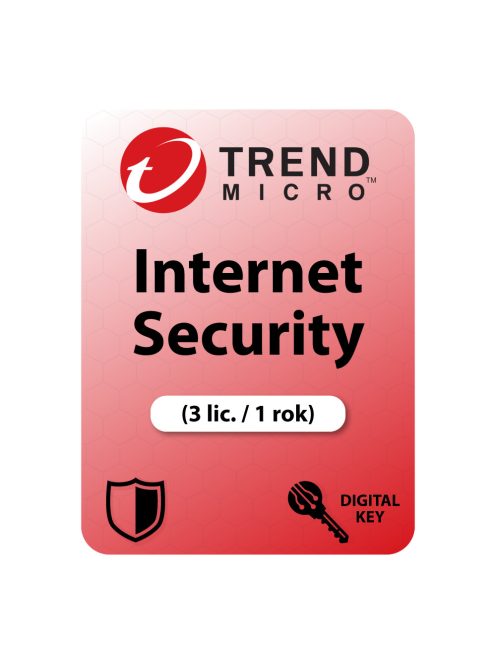 Trend Micro Internet Security (3 lic. / 1 rok)