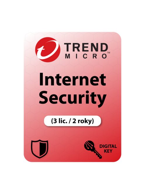Trend Micro Internet Security (3 lic. / 2 roky)