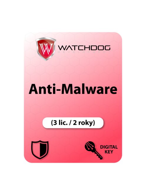Watchdog Anti-Malware (3 lic. / 2 roky)