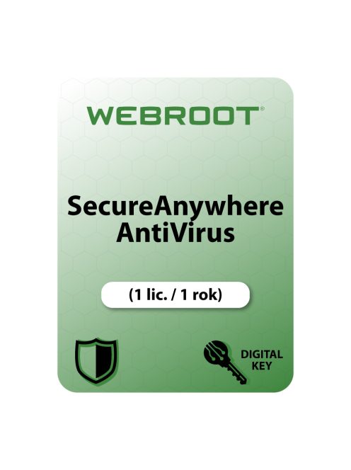 Webroot SecureAnywhere AntiVirus (1 lic. / 1 rok)